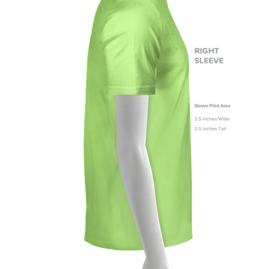 NEON GREEN - G500 - SLEEVE_RIGHT